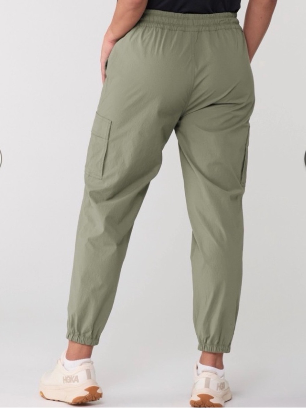 •VUORI• Birch Jogger Army Green Size XS Utility Quick Dry
